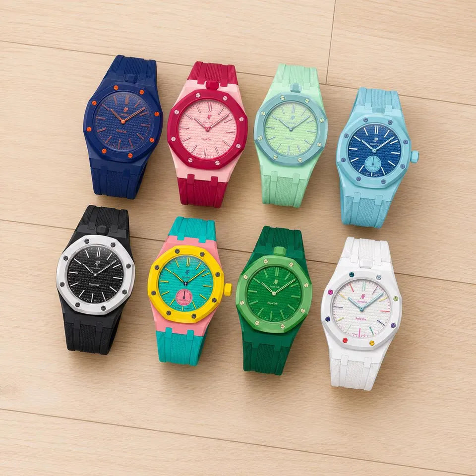 Audemars Piguet (AP) x Swatch Royal Pop Watch With Bracelet/Strap