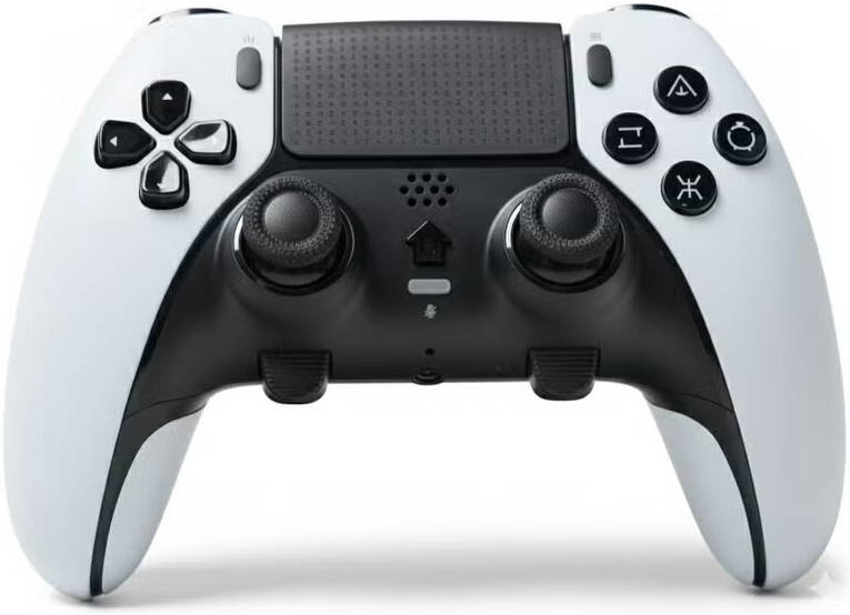 Wireless Controller for PS5 & PC – DualSense Edge Style Bluetooth Gamepad with 6-Axis Gyro, Custom Rear Triggers, Long Battery Life, PS5 Compatible Gaming Controller