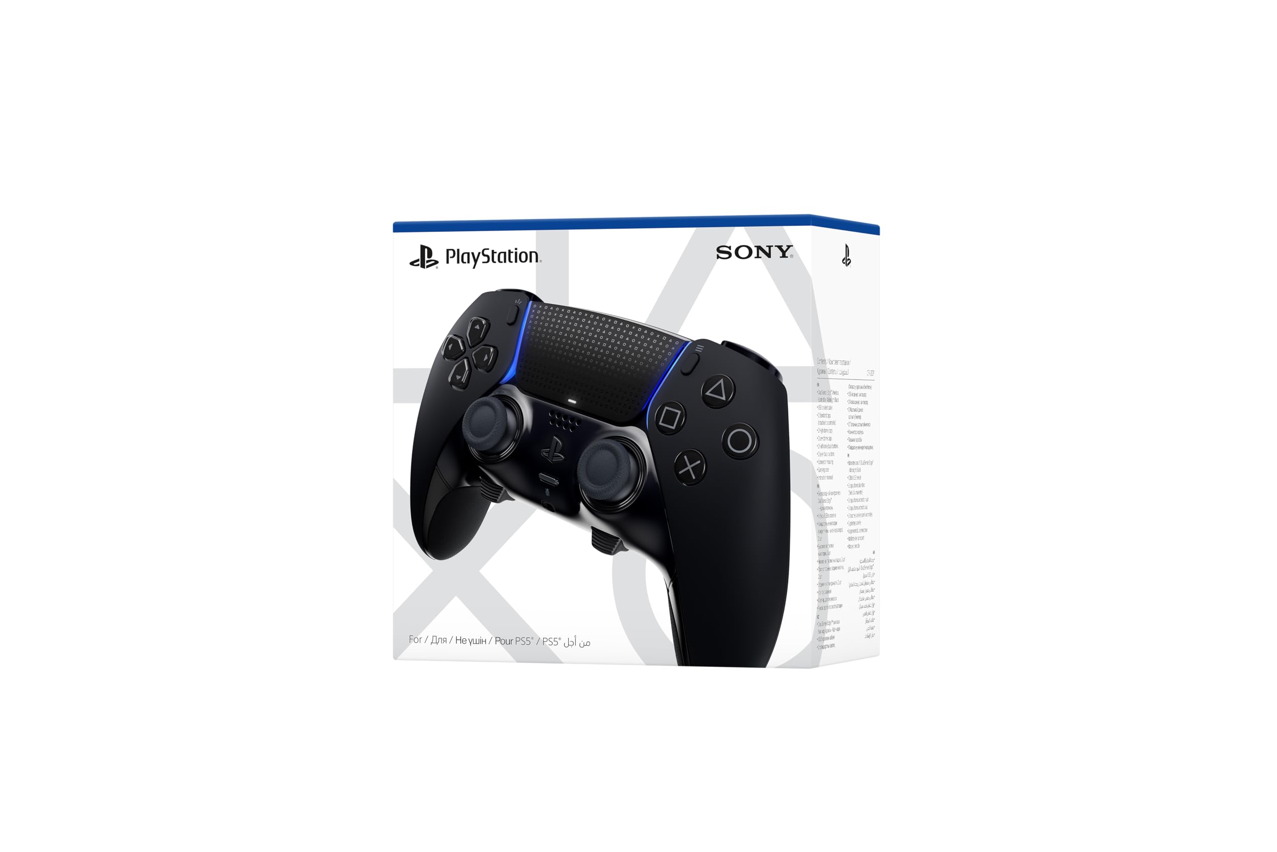 DualSense Wireless PS5 Controller Midnight Black (Official Version)