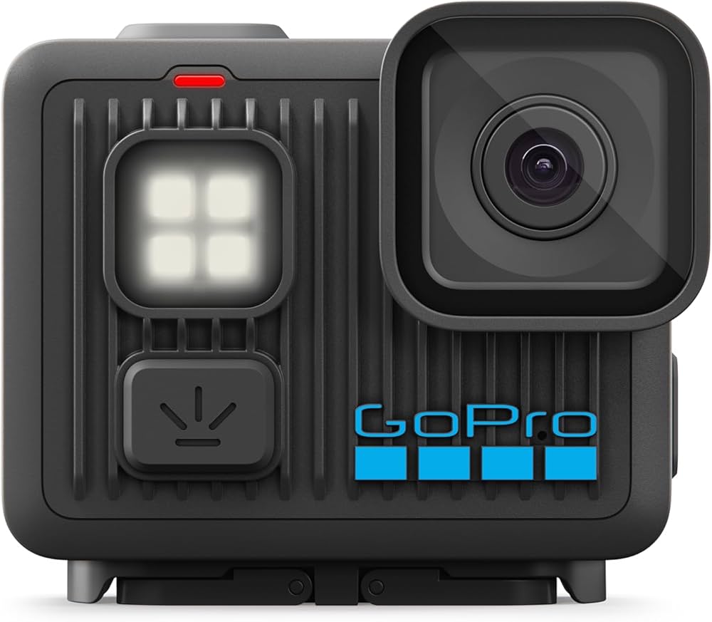 GoPro LIT HERO Action Camera - Ultra HD 4K video Ultra Compact Rugged + Waterproof to 16ft (5m) with Built-in Light - with Official GoPro UAE Warranty