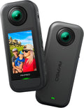 AKASO 360 Weatherproof 360° Action Camera - 5.7K 360 Video with 1/2" 48MP Sensors, 72MP 360 Photo, 360-SuperSmooth, 2.29" Touchscreen, Invisible Selfie Stick Effect, 360° Horizon Lock, AI Tracking