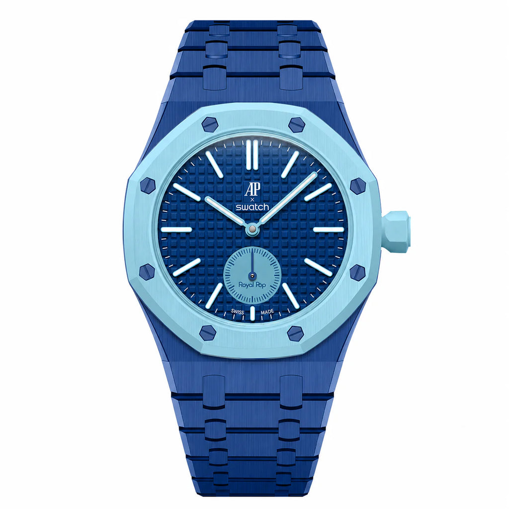 Audemars Piguet (AP) x Swatch Royal Pop Watch With Bracelet/Strap
