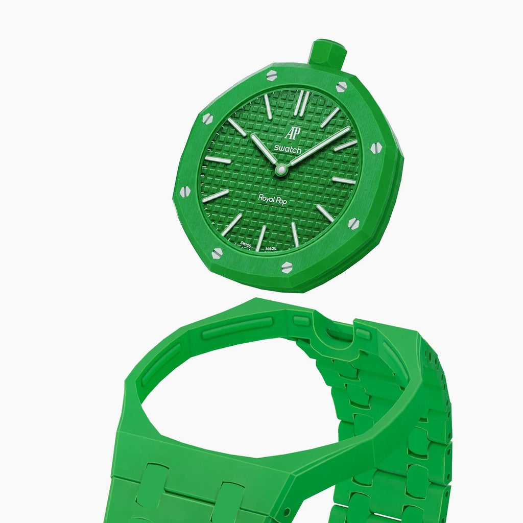 Audemars Piguet (AP) x Swatch Royal Pop Watch With Bracelet/Strap